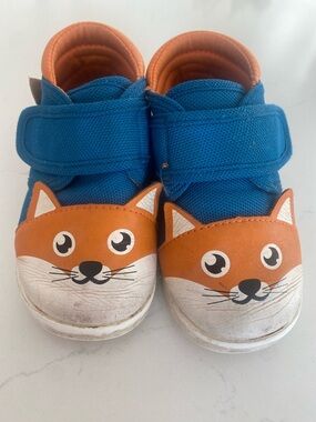 Ikiki fox squeak toddler shoes velcro Shoes